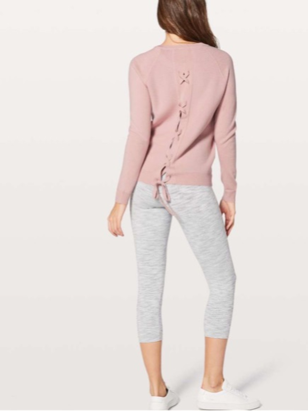 lululemon athletica Tied To You Sweater - Misty Pink Medium - Picture 11 of 11